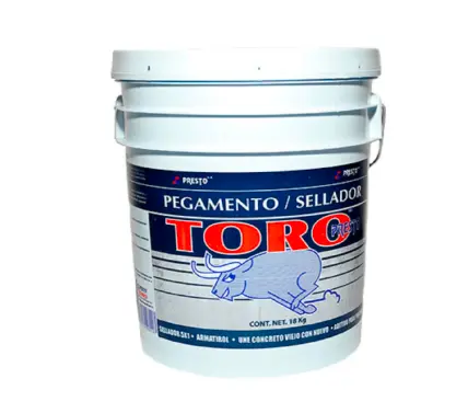 [PRE-8218] PEGAMENTO TORO SELLADOR CUBETA DE 18 KG