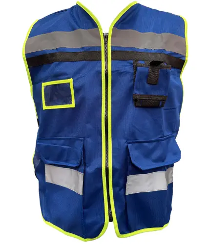 [LIC-CLR5000AZ] CHALECO LICA AZUL TIPO RESCATISTA