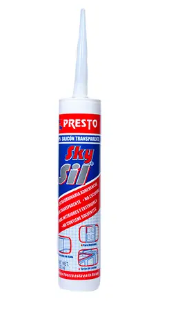 [PRE-4630] SKYSIL SILICON TRANSPARENTE 100% CARTUCHO DE 300 Ml