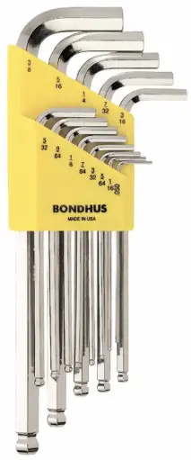 [BON-16937] JUEGO DE LLAVES P/BOLA PLATEADA STD 050-3/8 (13 PIEZAS)