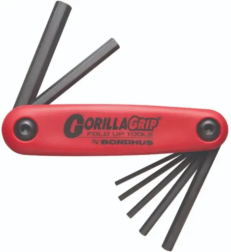 [BON-12587-EF] JUEGO DE LLAVES HEXAGNALES T/NAVAJA GORILLA 2 A 8 MM (7 PIEZAS)