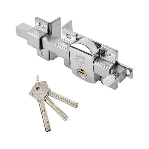 [PHI-MX5384] CERRADURA DE BARRA LIBRE IZQUIERDA C/LLAVE DE PUNTOS ACAB. CROMO (PHI-AS800LIAC)