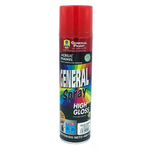 [G.P-A2324] PINTURA EN SPRAY (BOTE 400ml) ROJO FUEGO