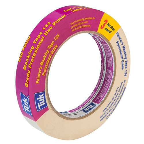 [TUK-124-3/4X50] CINTA MASKING TAPE 3/4 X 50m (MORADA) P/USO AUTOMOTRIZ