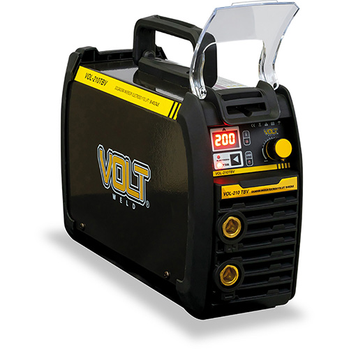 [VOL-210TBV] SOLDADORA INVERSOR ELECTRODO Y TIG LIFT 200 AMP BI VOLTAJE 110-220 V