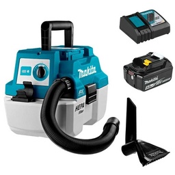 [MAK-DVC750LZX3+KIT] COMBO ASPIRADORA INALAMBRICA 18 V LITIO-ION + KIT DE BATERIA BL1850B