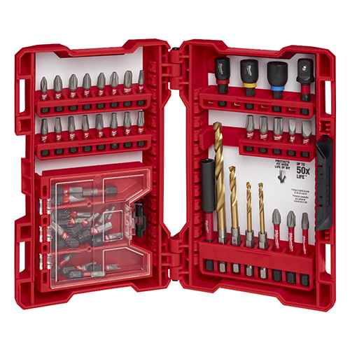 [MIA-48-32-4025] JUEGO DE ACCESORIOS Y PUNTAS SHOKCWAVE C/ESTUCHE (52 PZAS)