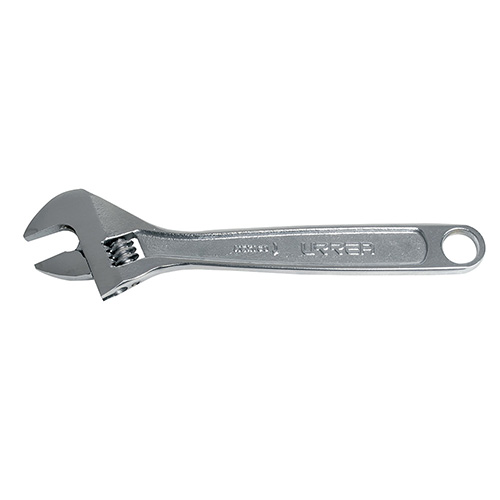 [URR-712] LLAVE AJUSTABLE CROMADA EN PULGADAS 12
