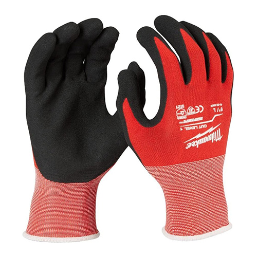 [MIA-48-22-8902] GUANTES ANTICORTE NIVEL 1 BAÑADOS EN NITRILO TALLA L