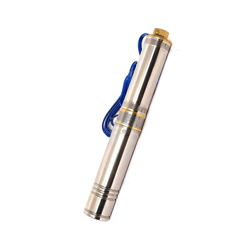 [IGO-TBIN87] BOMBA SUMERGIBLE TIPO BALA DE 1 1/2 HP P/CIST/ALJIBE/POZO PROF. 120 V C/CAPACITOR INTERNO EMB. DE COBRE ALT. MAX DE 31 1 110 MTS DE ACUERDO AL CAUDAL