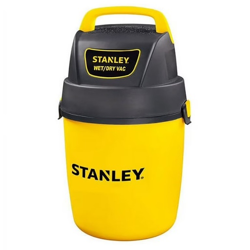 [STA-SL18125P_Y] ASPIRADORA DE 1.5HP DE 1 GALON 3.8 LTS PARA SECO/MOJADO MARCA STANLEY 44 CFM CABLE DE 1.8 MTS C/4 ACCESORIOS