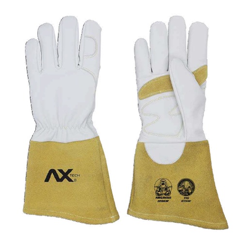 [AXT-GP6040-MT] GUANTE PARA SOLDADURA MIG/TIG REFORZADO CON PALMA ACOLCHADA
