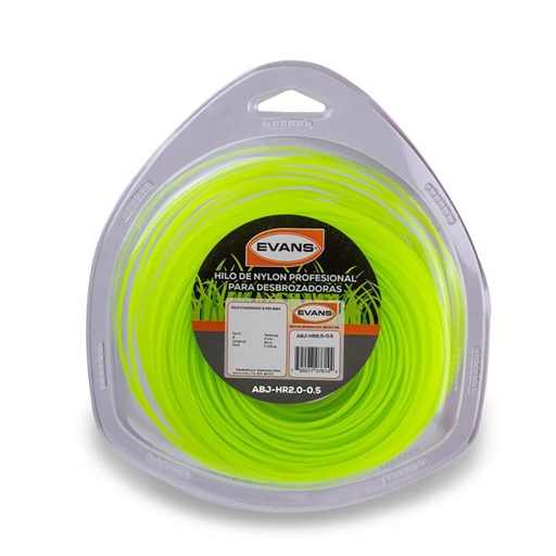 [EVA-ABJ-HR2.0-0.5] ILO PARA DESBROZADORA REDONDO 2.0MM 63 MT (BLISTER)